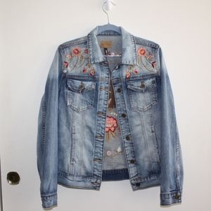 Light wash denim jacket by DriftWood